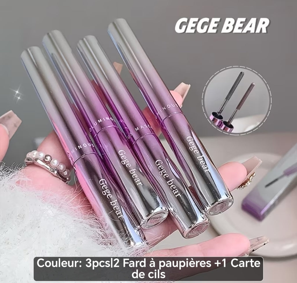 Mascara avec pochoir