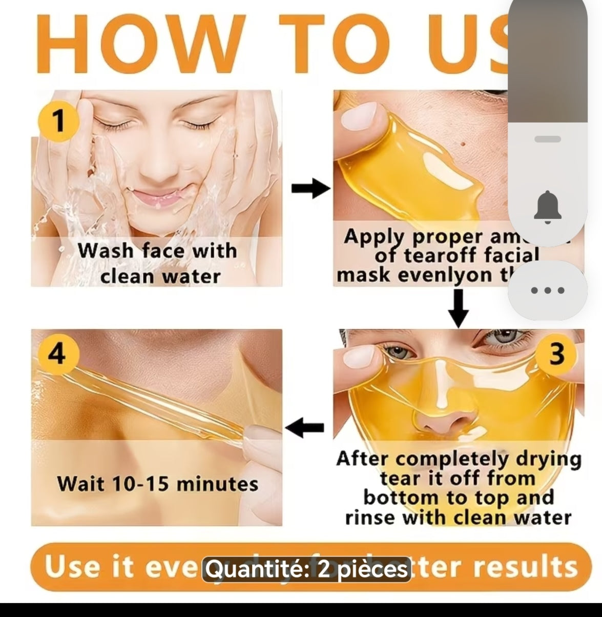 Masque de beauté au curcuma pour une peau douce