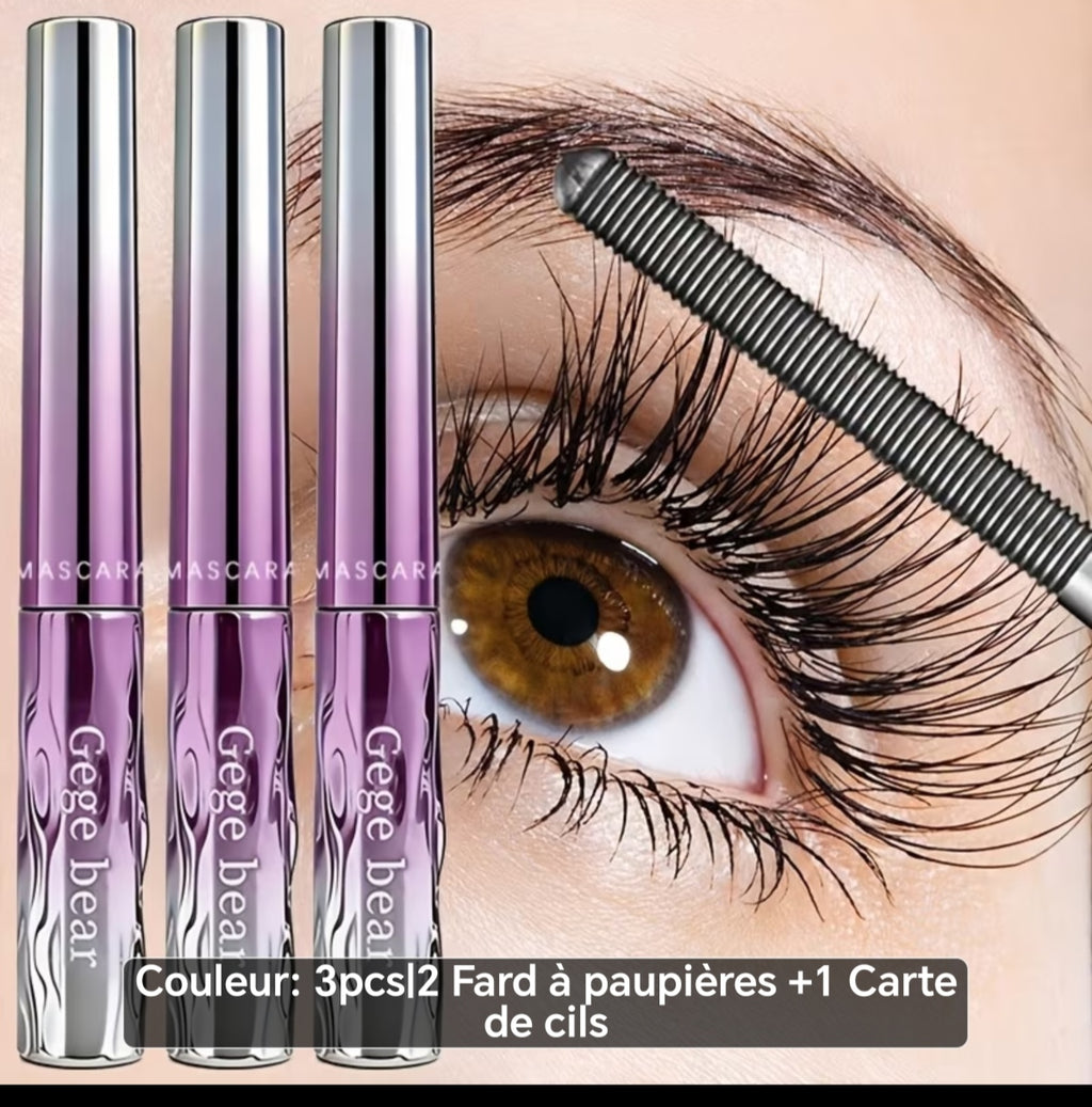 Mascara avec pochoir